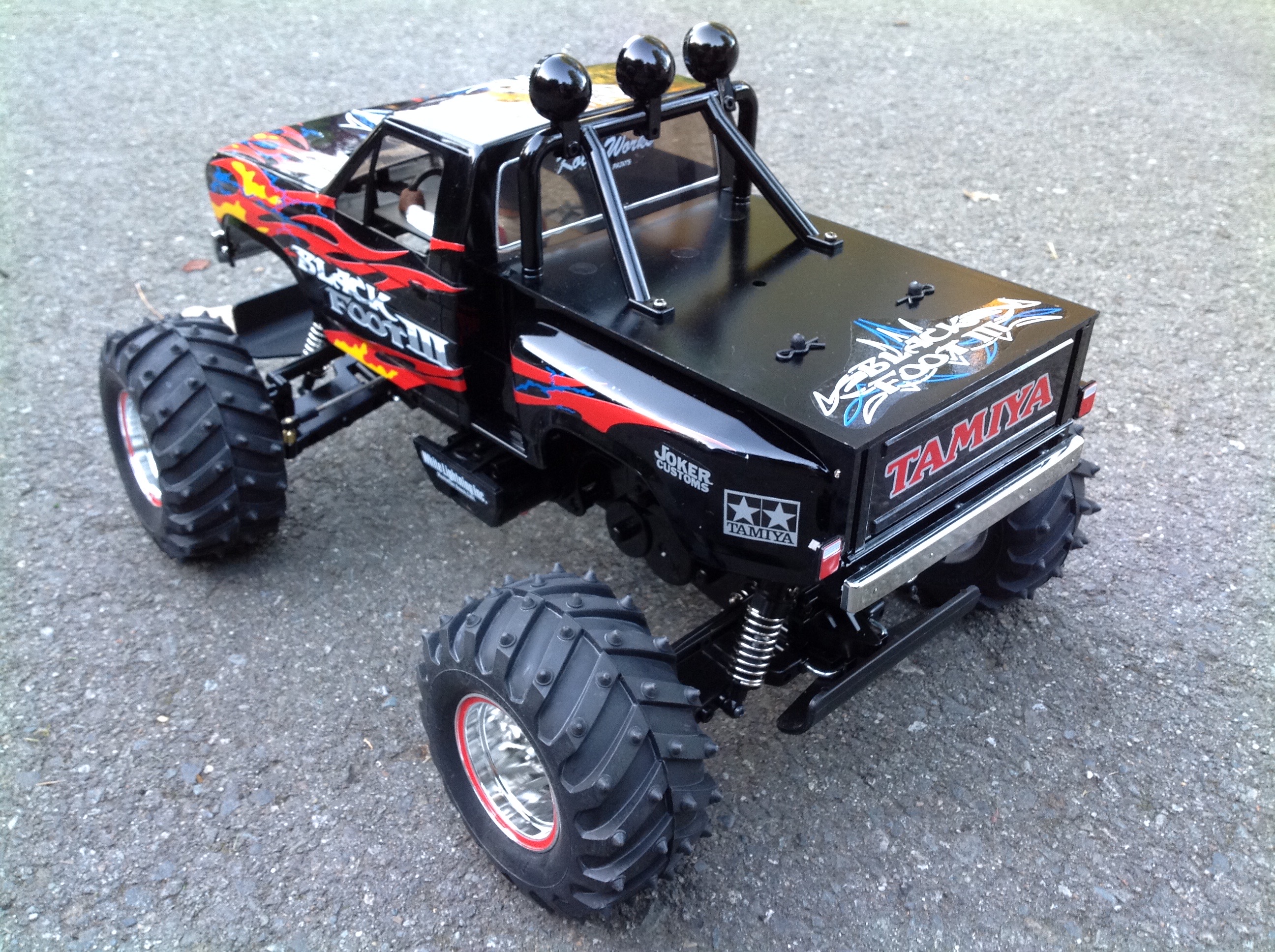 TAMIYA　BLACKFoot３ TAMIYA Blackfoot 2 Wheel Drive 2016 Kit TAM58633A Trucks